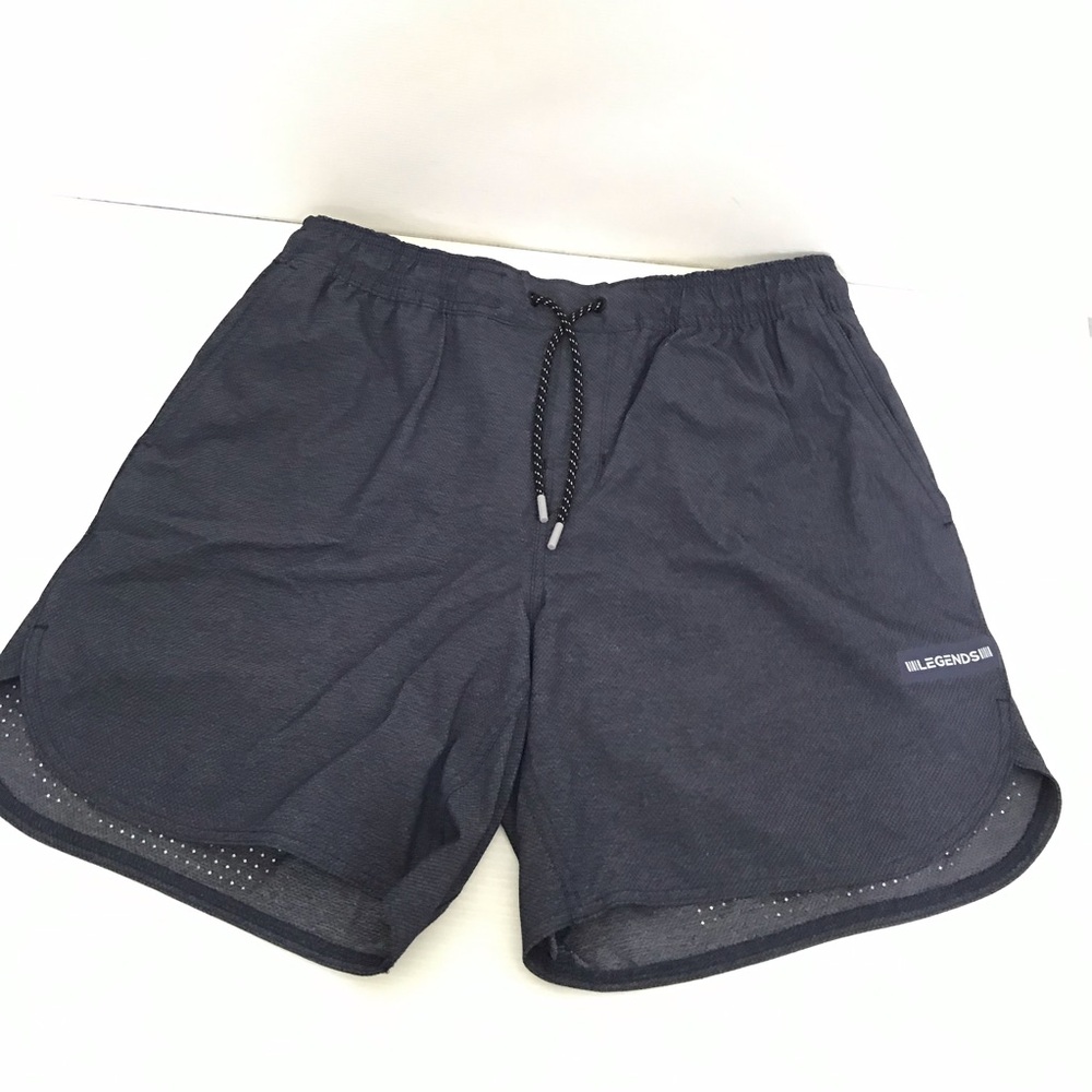 Legends Men's Performance Navy Athletic Shorts Size L